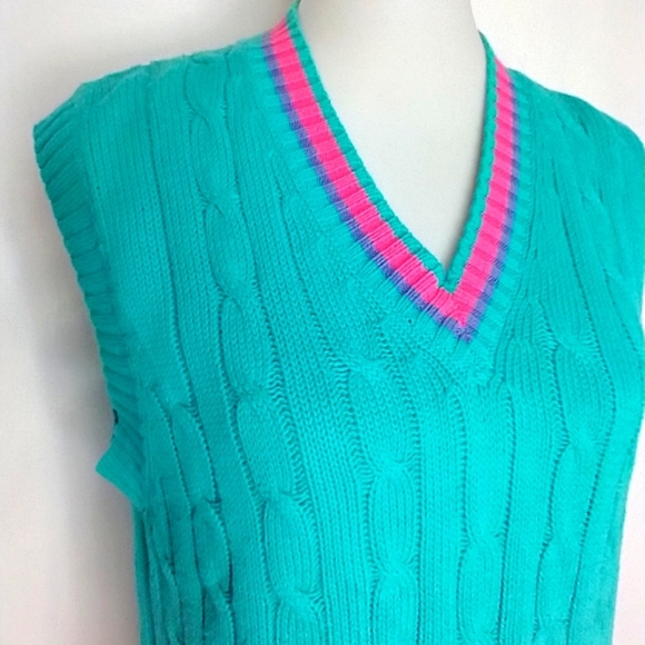 Jean Bell Sweaters - VINTAGE HAND LOOMED COTTON VEST